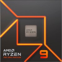AMD - Ryzen 9 7900 12-core - 24-Thread 4.0 GHz (5.4 GHz Max Boost) Socket AM5 Unlocked Desktop Processor - Silver - Front_Zoom