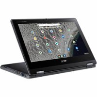 Acer - Chromebook Spin 511 R753T 2-in-1 11.6" Touch Screen Laptop - Intel Celeron with 4GB Memory - 32 GB eMMC - Shale Black - Angle_Zoom