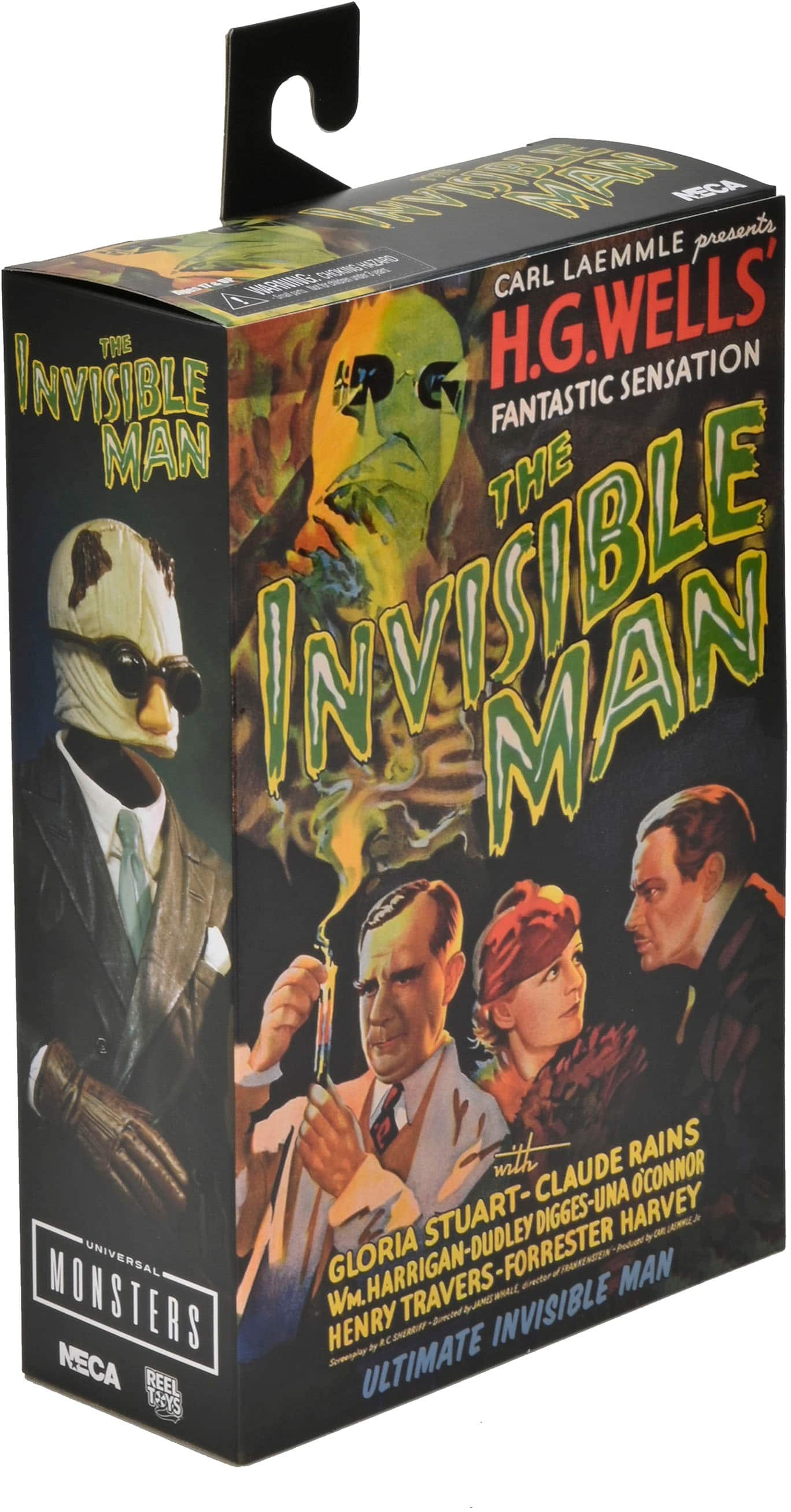 Hasbro Signature Series UNIVERSAL MONSTERS Sixth Scale THE INVISIBLE MAN  Action Figure