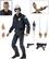 Front. NECA - Terminator 2 - 7” Scale Action Figure - Ultimate T-1000 (Motorcycle Cop).