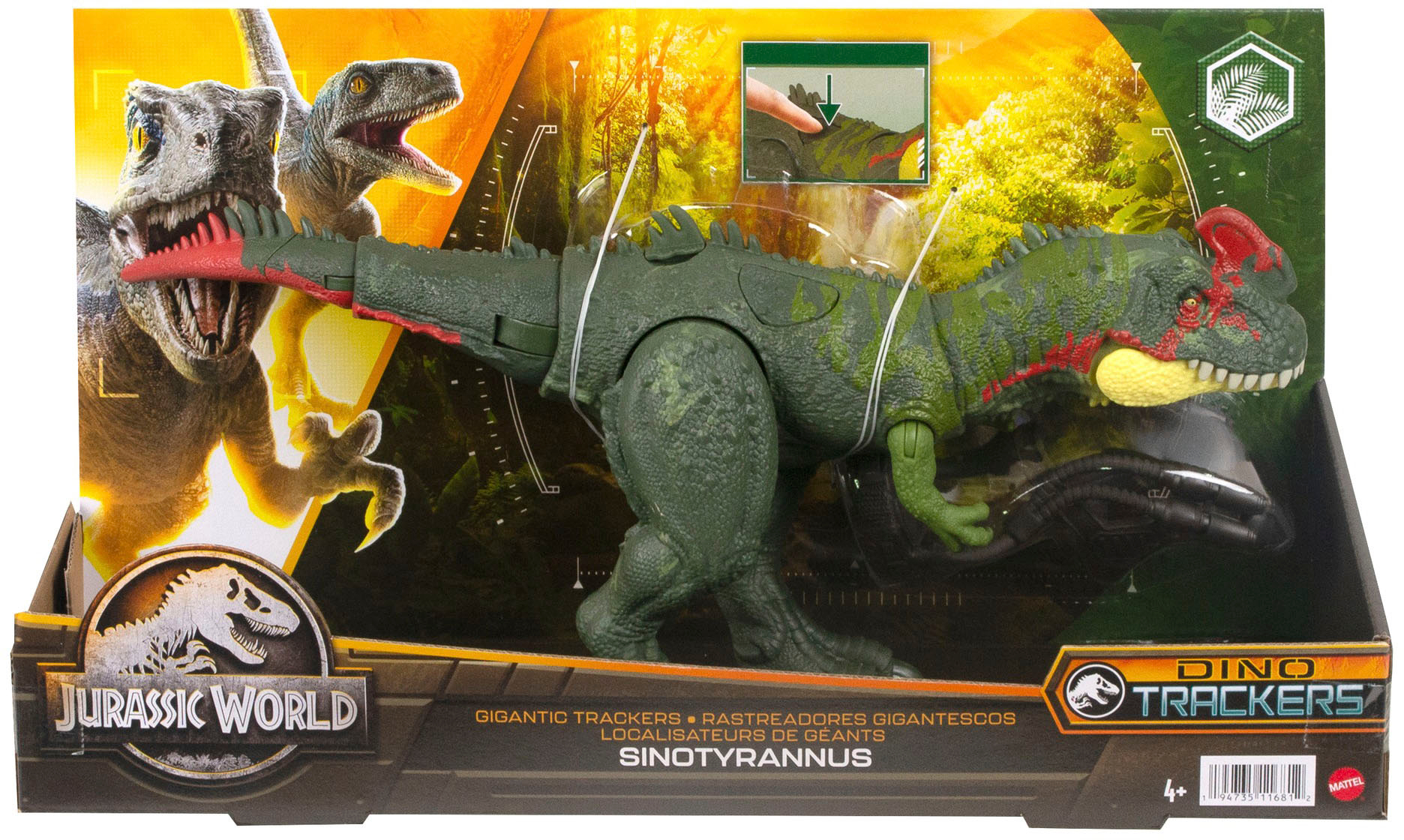Jurassic World Gigantic Tracker Dinosaur Action Figure Styles May Vary ...