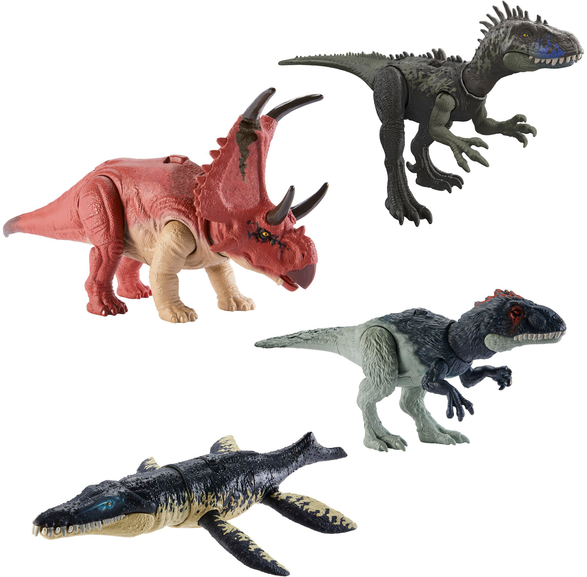 Ambtenaren progressief Afwijzen Jurassic World Wild Roar Dinosaur Sound and Attack Action Figure Styles May  Vary HLP14 - Best Buy