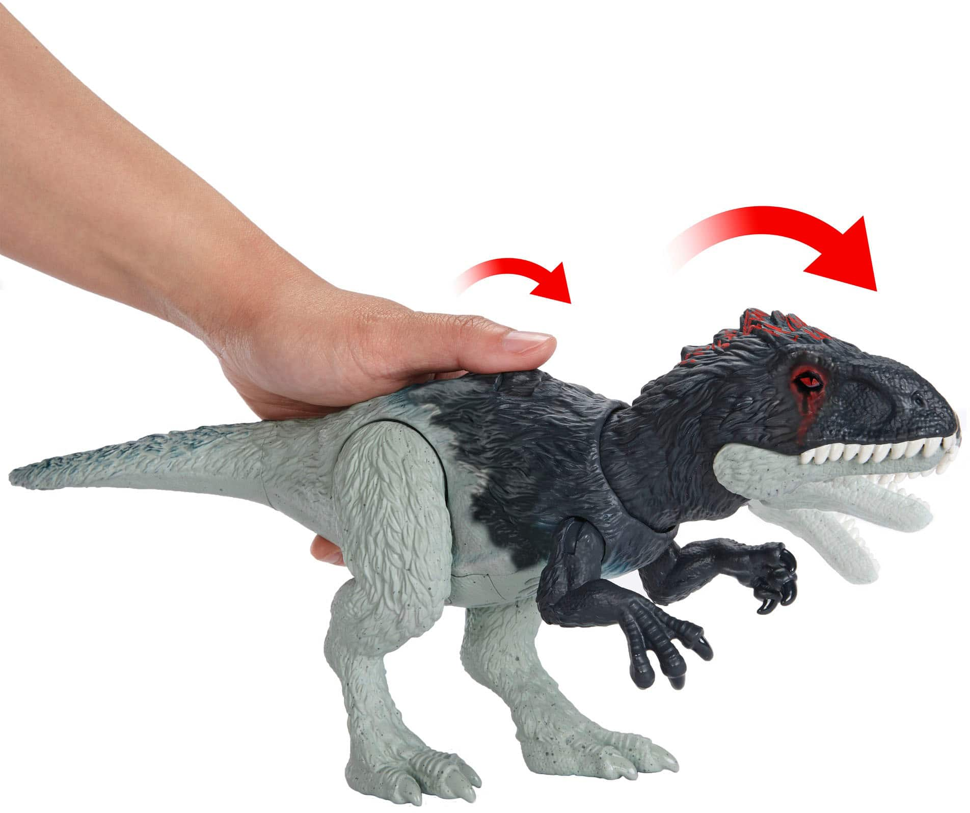 Jurassic World Assorted Dinosaur Toys with Roar Sound & Attach Action