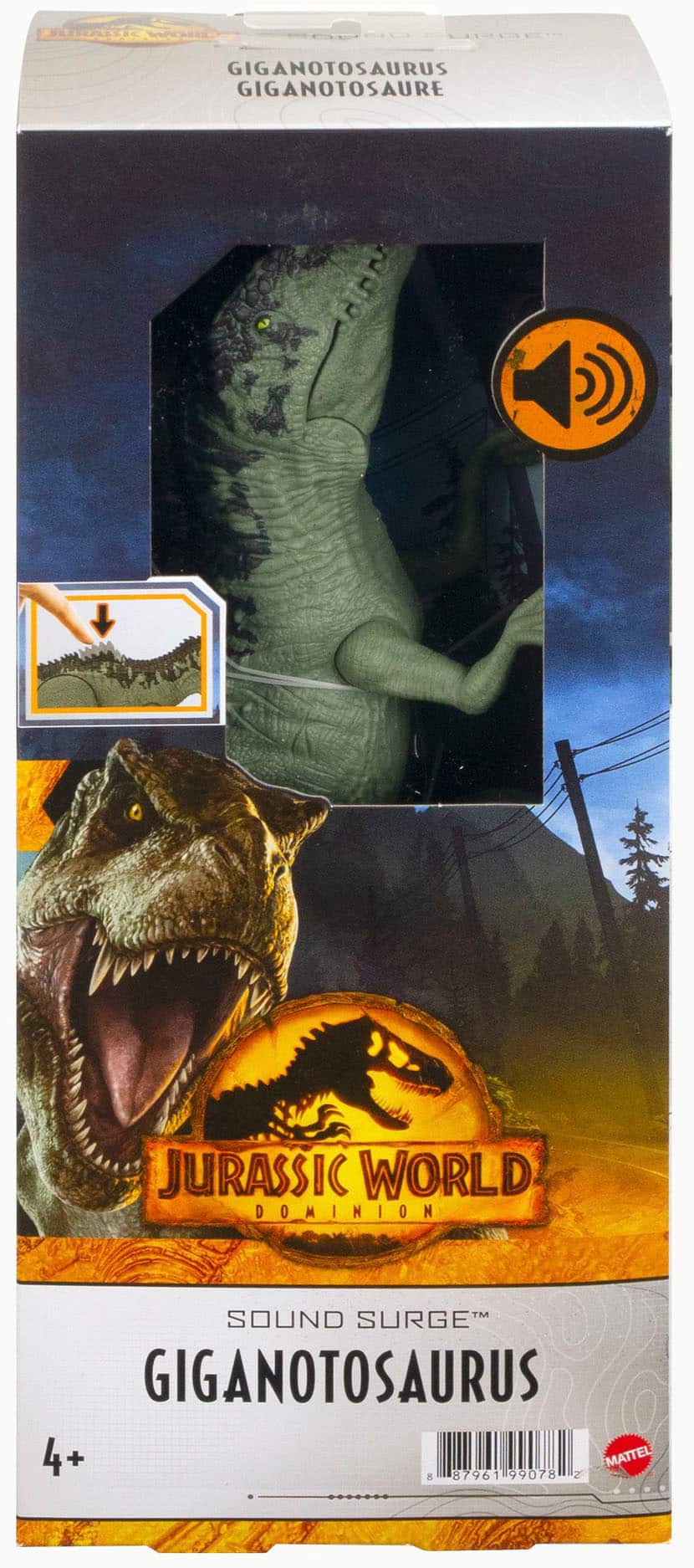 Alt View 16. Jurassic World - 12" Sound Surge Dinosaur Action Figure - Styles May Vary.