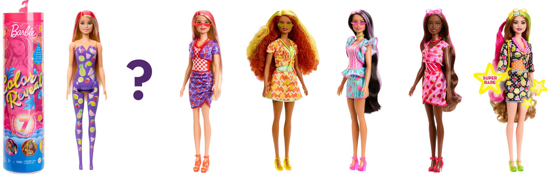 Best Buy: Barbie Color Reveal Scented Sweet Fruit Series 11.5