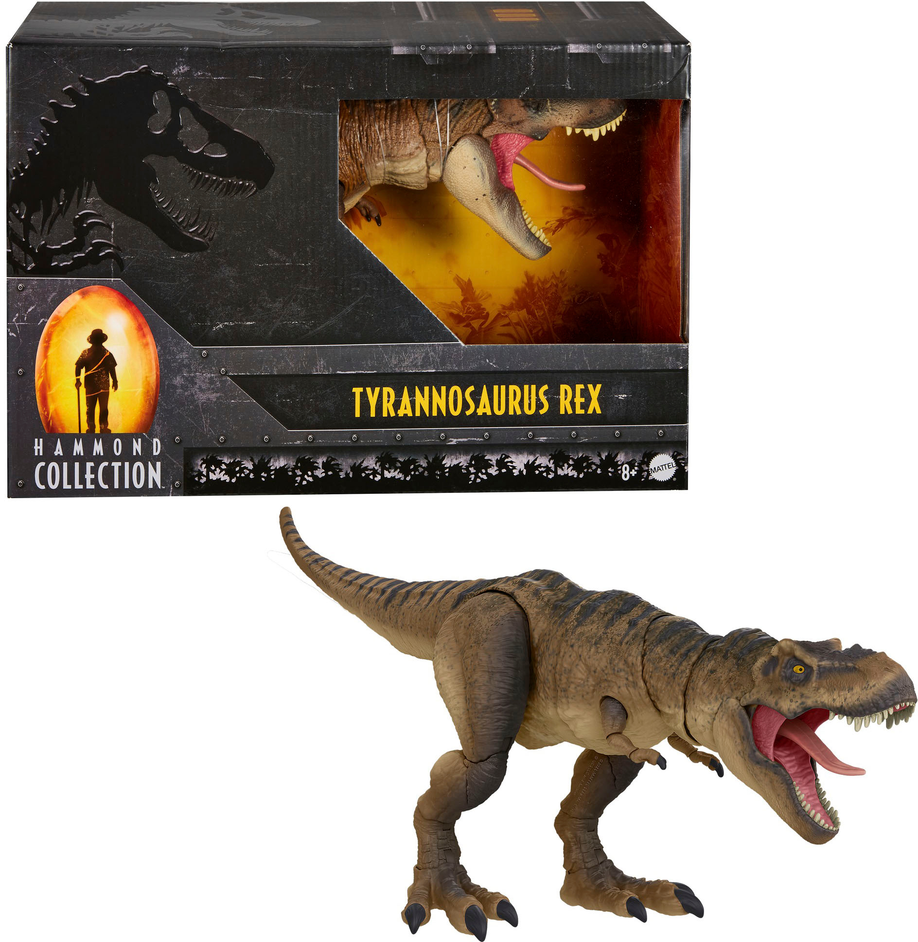 Ambiente el último Silla Jurassic World Hammond Collection T-Rex Action Figure HFG66 - Best Buy