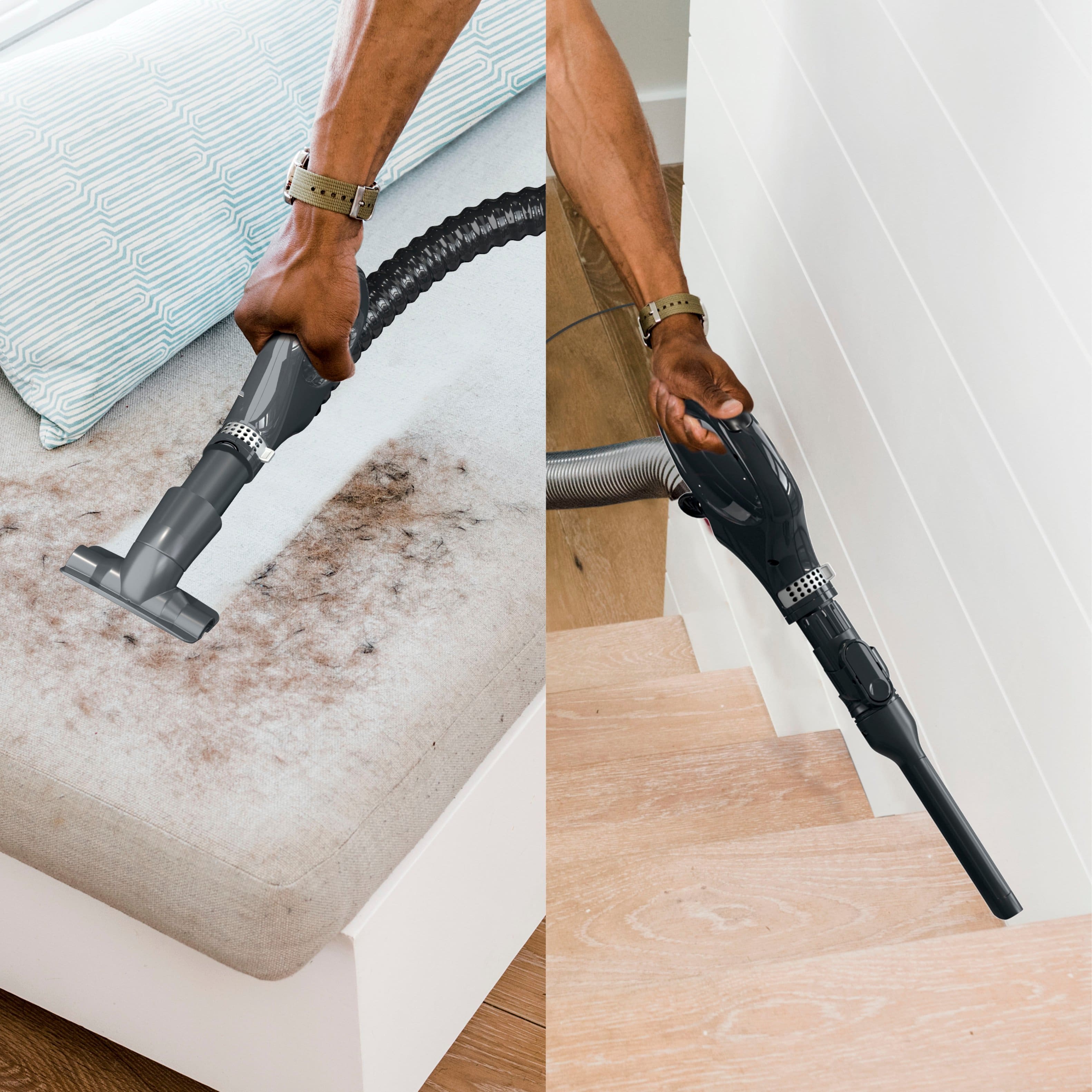 Alt View 15. Shark - Rotator with PowerFins HairPro and Odor Neutralizer Technology Upright Vacuum - Charcoal.