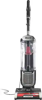 Front. Shark - Rotator with PowerFins HairPro and Odor Neutralizer Technology Upright Vacuum - Charcoal.