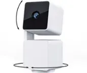 Front. Wyze - Cam Pan v3 Indoor/Outdoor Wifi, 1080p, Pan/Tilt/Zoom Security Camera - WHITE.