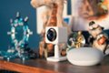 Alt View Zoom 12. Wyze - Cam OG Indoor/Outdoor Wired 1080p Security Camera - WHITE.