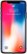 Front. Apple - Pre-Owned iPhone X 64GB (Unlocked) - Space Gray.