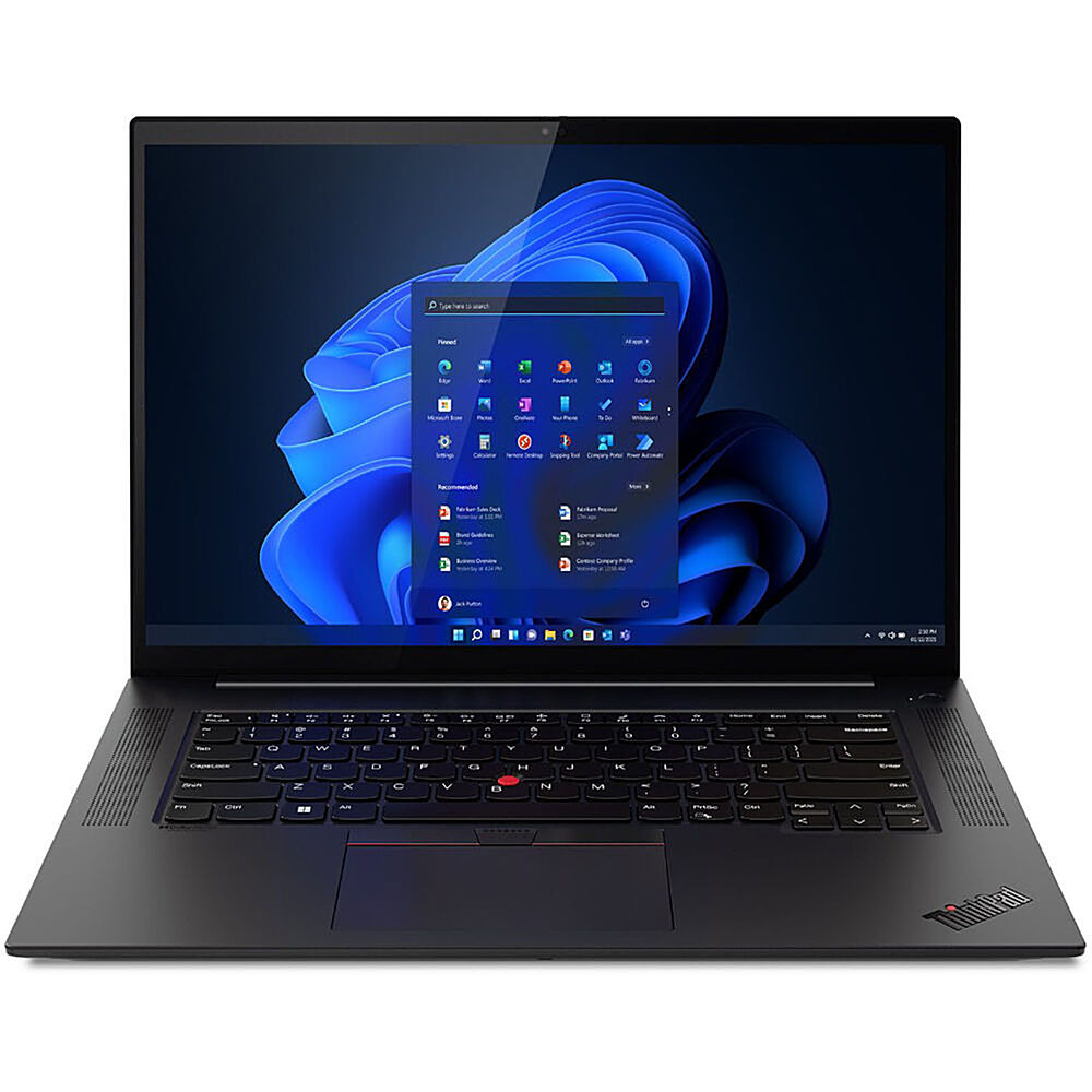 Lenovo – ThinkPad X1 Extreme Gen 5 16″ Notebook – Intel Core i7-12700H – 8GB Memory – 512GB SSD – Black