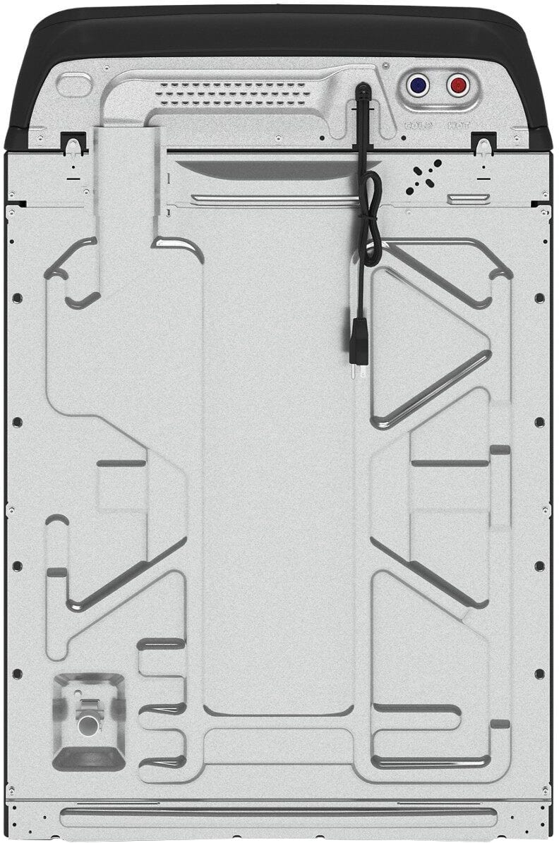 Alt View 19. Maytag - 4.7 Cu. Ft. High Efficiency Top Load Washer with Pet Pro System - Volcano Black.