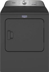 Maytag - 7.0 Cu. Ft. Electric Dryer with Steam and Pet Pro System - Front_Zoom