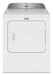 Maytag - 7.0 Cu. Ft. Gas Dryer with Steam and Pet Pro System - White