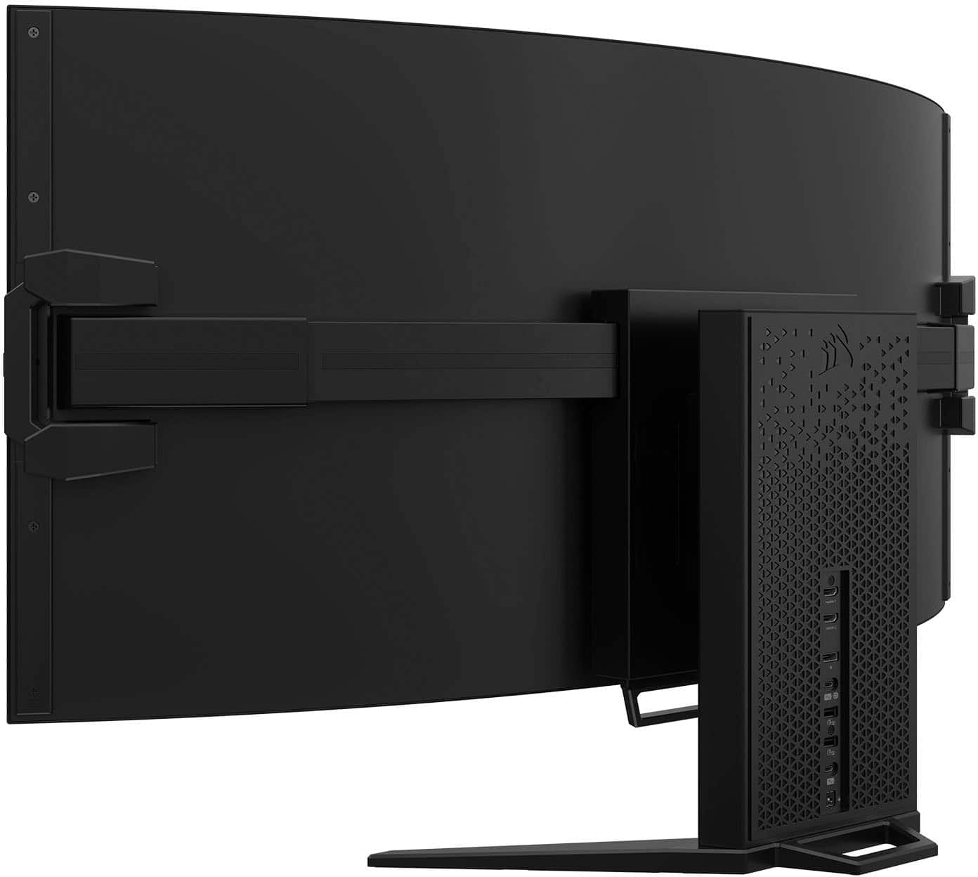 Alt View 14. CORSAIR - Xeneon Flex 45” OLED Bendable QHD 240Hz 0.03ms FreeSync and G-SYNC Compatible Monitor with HDR10 (HDMI, DisplayPort) - Black.