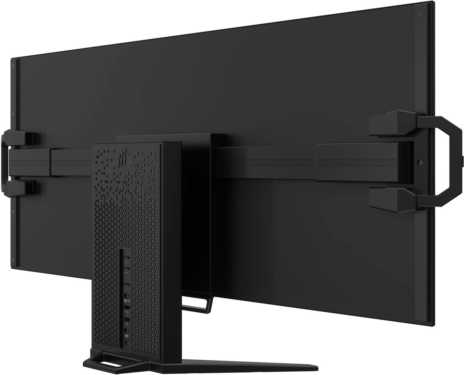 Alt View 17. CORSAIR - Xeneon Flex 45” OLED Bendable QHD 240Hz 0.03ms FreeSync and G-SYNC Compatible Monitor with HDR10 (HDMI, DisplayPort) - Black.