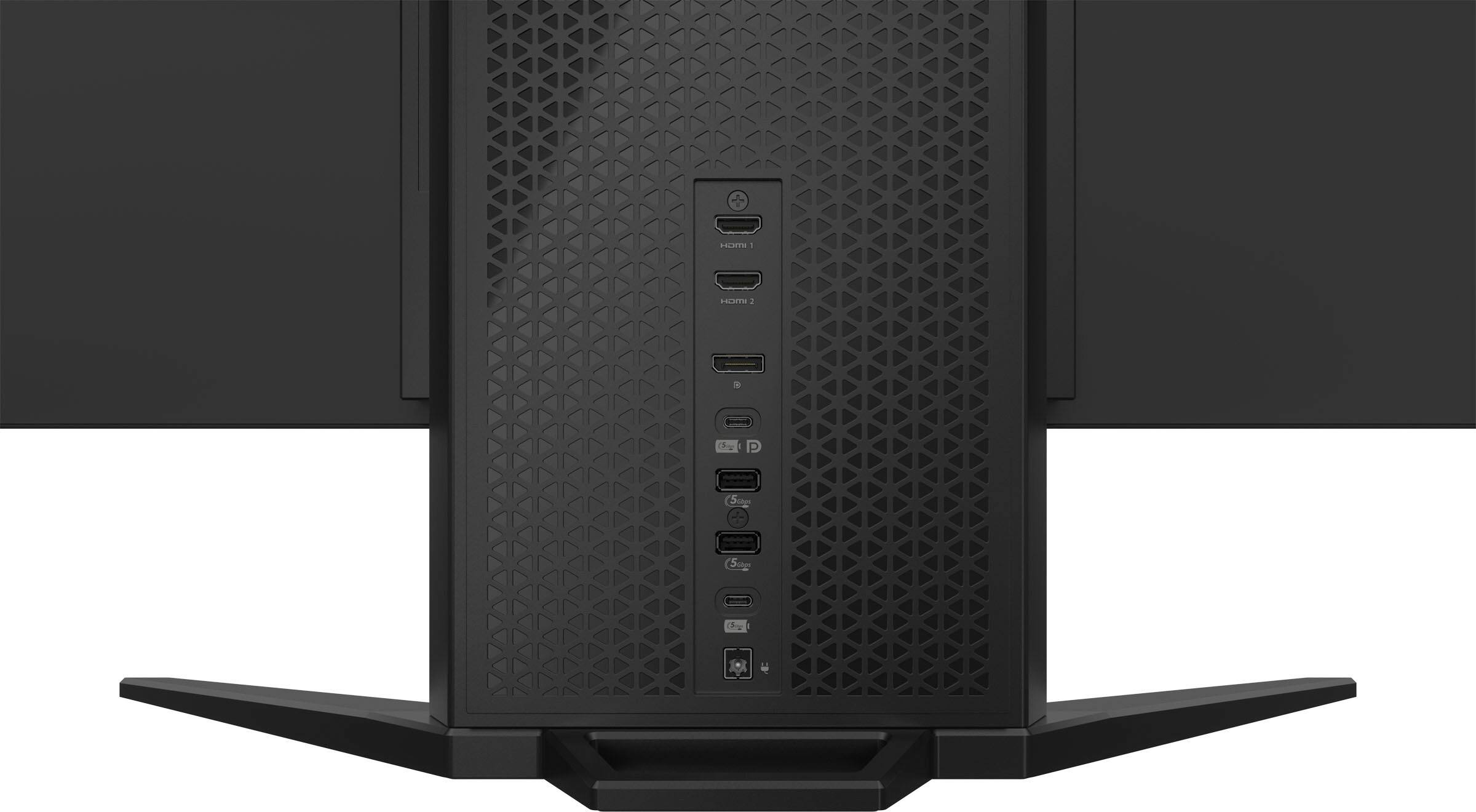 Alt View 25. CORSAIR - Xeneon Flex 45” OLED Bendable QHD 240Hz 0.03ms FreeSync and G-SYNC Compatible Monitor with HDR10 (HDMI, DisplayPort) - Black.