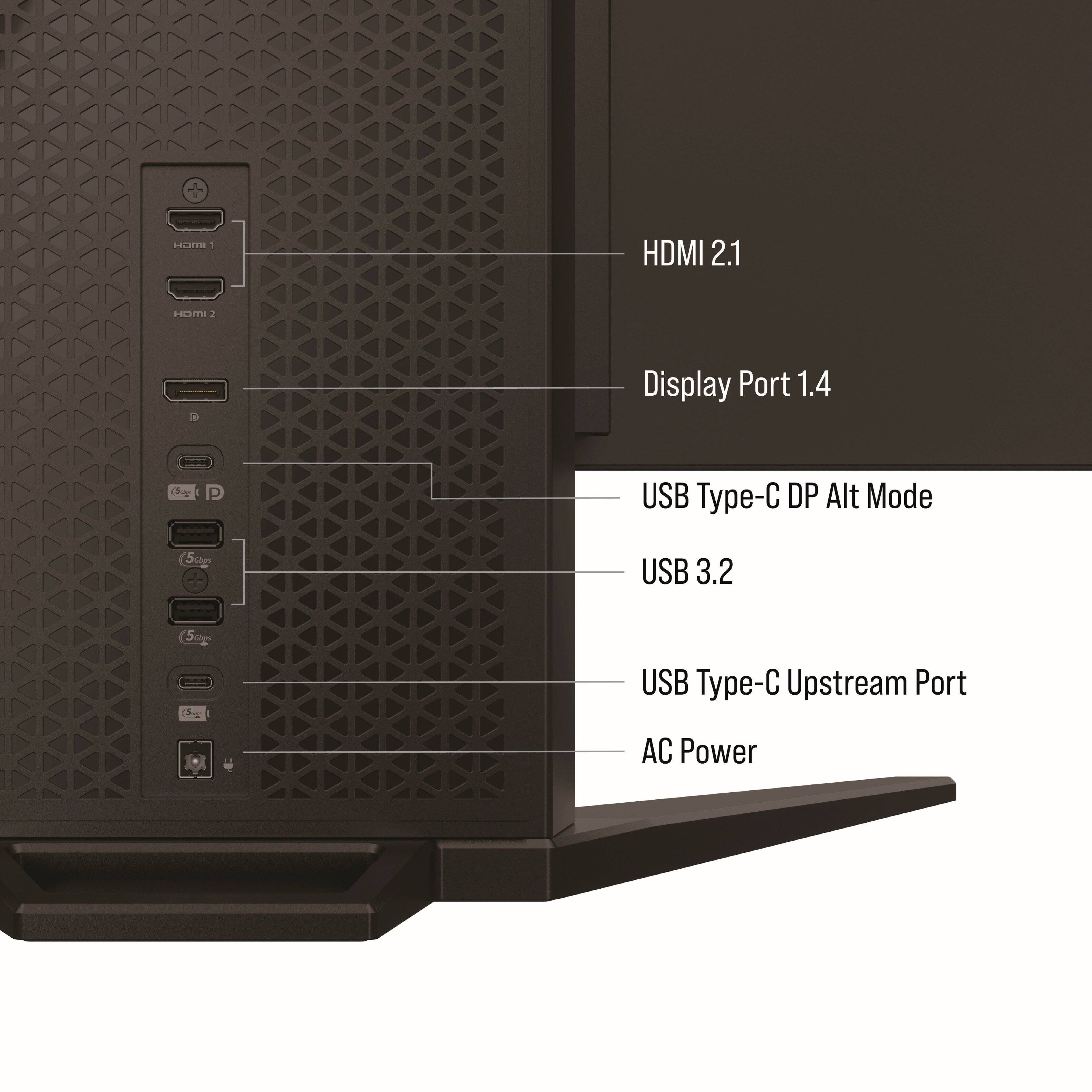 Alt View 33. CORSAIR - Xeneon Flex 45” OLED Bendable QHD 240Hz 0.03ms FreeSync and G-SYNC Compatible Monitor with HDR10 (HDMI, DisplayPort) - Black.