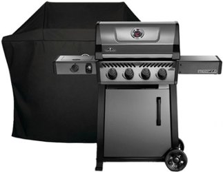 Napoleon - Freestyle 425 Propane Gas Grill with Cover - Graphite Gray - Angle_Zoom