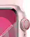 Alt View 12. Apple - Apple Watch Series 9 (GPS + Cellular) 41mm Pink Aluminum Case with Light Pink Sport Band with Blood Oxygen - S/M - Pink.