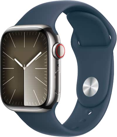 Apple Watch Series 9 (GPS + Cellular) 41mm Silver Stainless Steel Apple Watch Series 9 (GPS + Cellular) 41mm Silver Stainless Steel