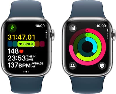 Apple Watch Series 9 (GPS + Cellular) 41mm Silver Stainless Steel Apple Watch Series 9 (GPS + Cellular) 41mm Silver Stainless Steel