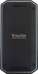 SanDisk Professional - PRO-G40 SSD 1TB External Thunderbolt 3 and USB-C NVMe Portable SSD - Black - Front_Zoom
