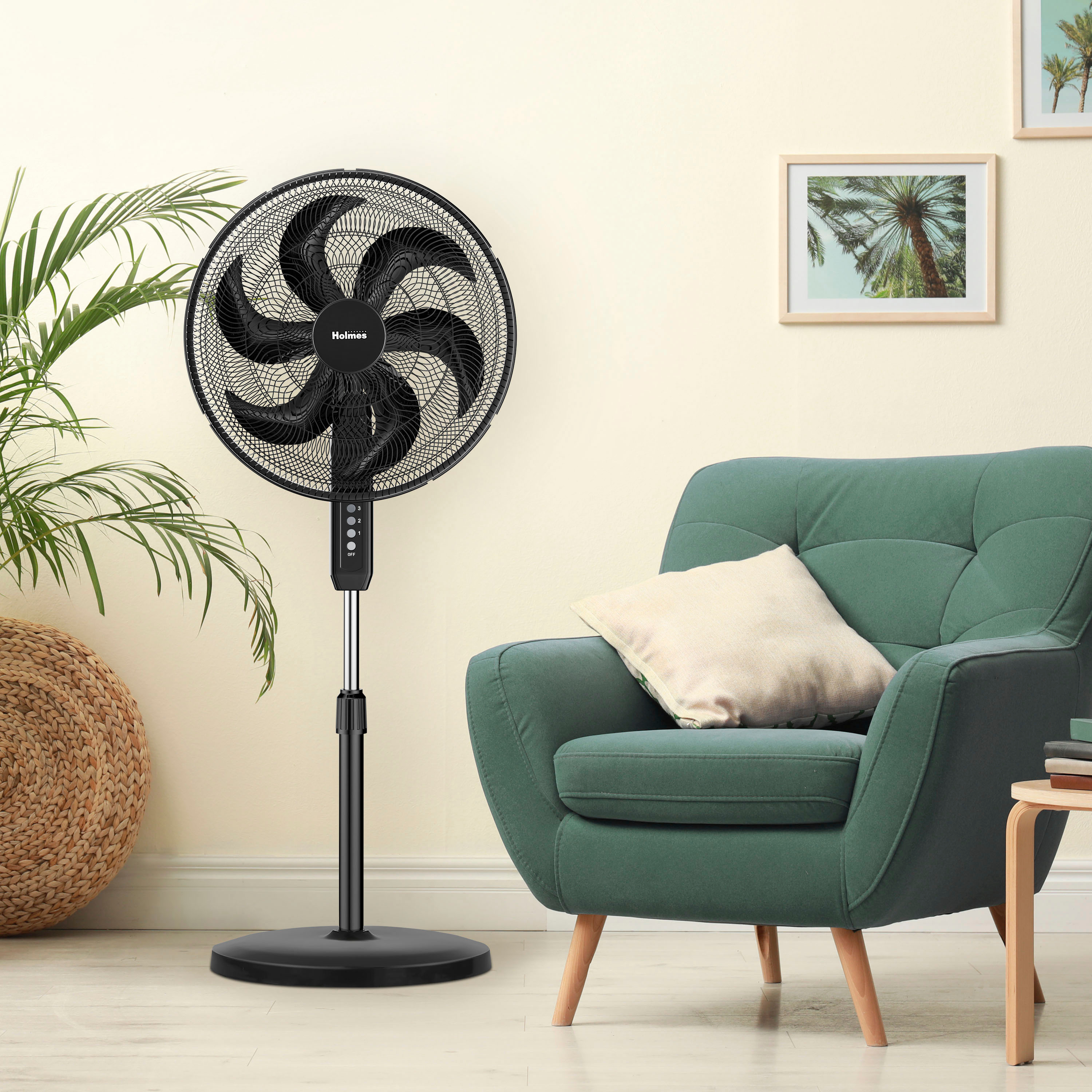 Best Buy: Black & Decker 16 Stand Fan Black BFSR16B