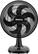 Angle. Holmes - 16'' Breeze Blaster Oscillating Table Fan - Black.