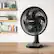 Alt View 13. Holmes - 16'' Breeze Blaster Oscillating Table Fan - Black.