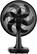 Alt View 14. Holmes - 16'' Breeze Blaster Oscillating Table Fan - Black.