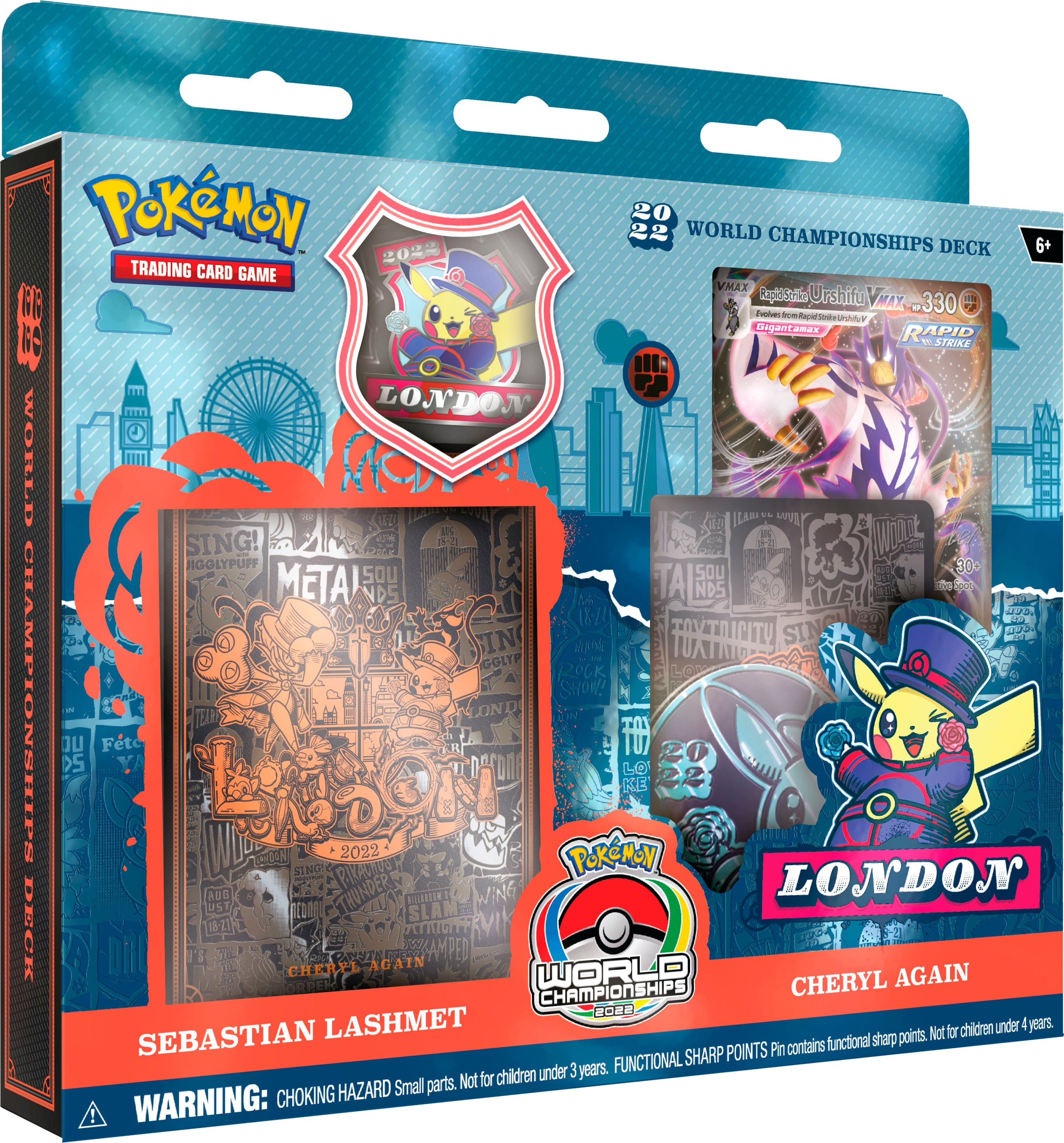  Pokemon World Championship Collectible Cards