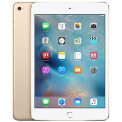 Certified Refurbished - Apple iPad Mini (4th Generation) (2015) Wi-Fi - 32GB - Gold - Front_Zoom