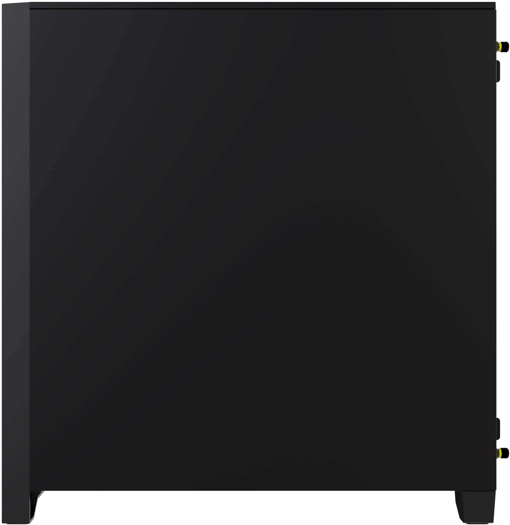 Alt View 12. CORSAIR - iCUE 4000D RGB AIRFLOW ATX Mid-Tower PC Case - Black.