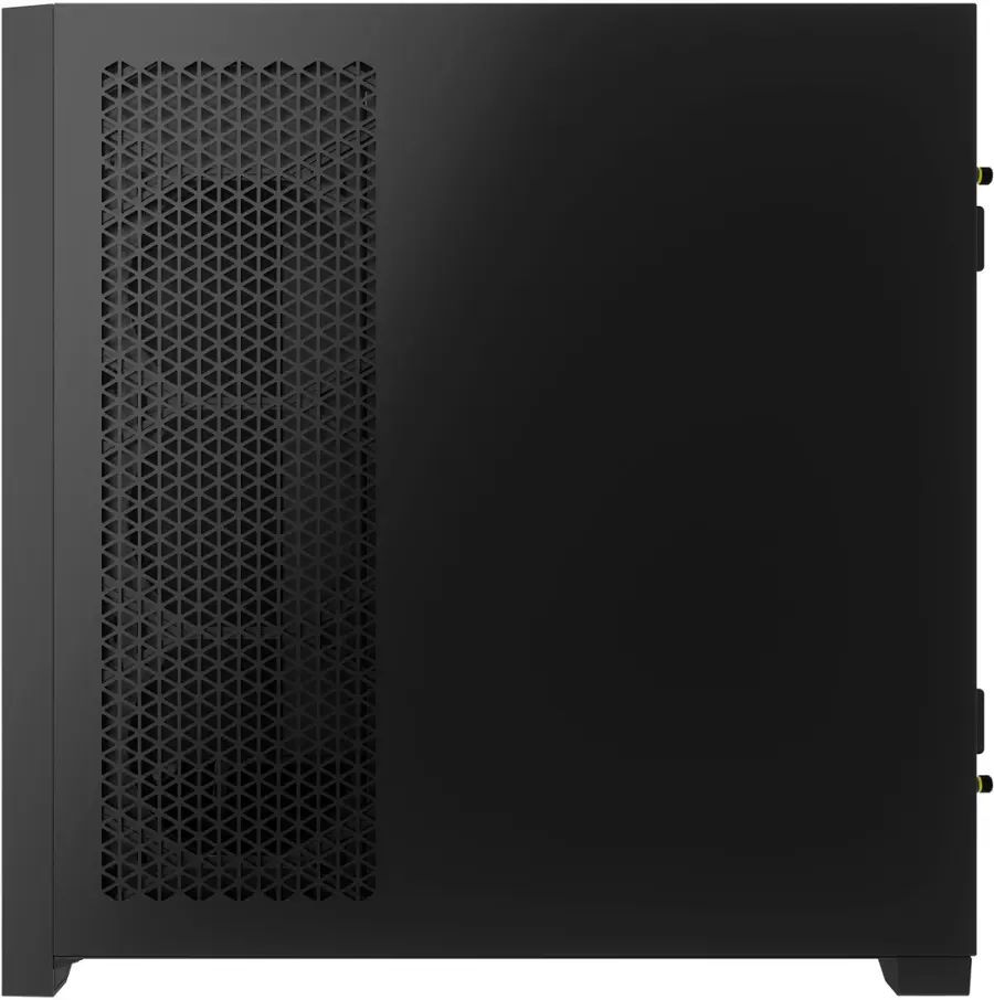 Alt View 15. CORSAIR - iCUE 5000D RGB AIRFLOW ATX Mid-Tower PC Case - Black.