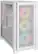 Front. CORSAIR - iCUE 4000D RGB AIRFLOW ATX Mid-Tower PC Case - True White.
