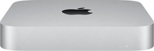 Apple - Pre-Owned Mac Mini Desktop - Apple M1 Chip - 8GB Memory - 256GB SSD (2020) - Silver - Front_Zoom