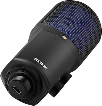 RØDE NT USB+ Wired Condenser Microphone with USB Type C Black/Blue RØDE NT USB+ Wired Condenser Microphone with USB Type C Black/Blue
