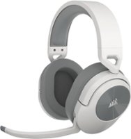 CORSAIR - HS Series HS55 Wireless Dolby Audio 7.1 Surround Gaming Headset for PC, PS5, with Bluetooth - White - Front_Zoom