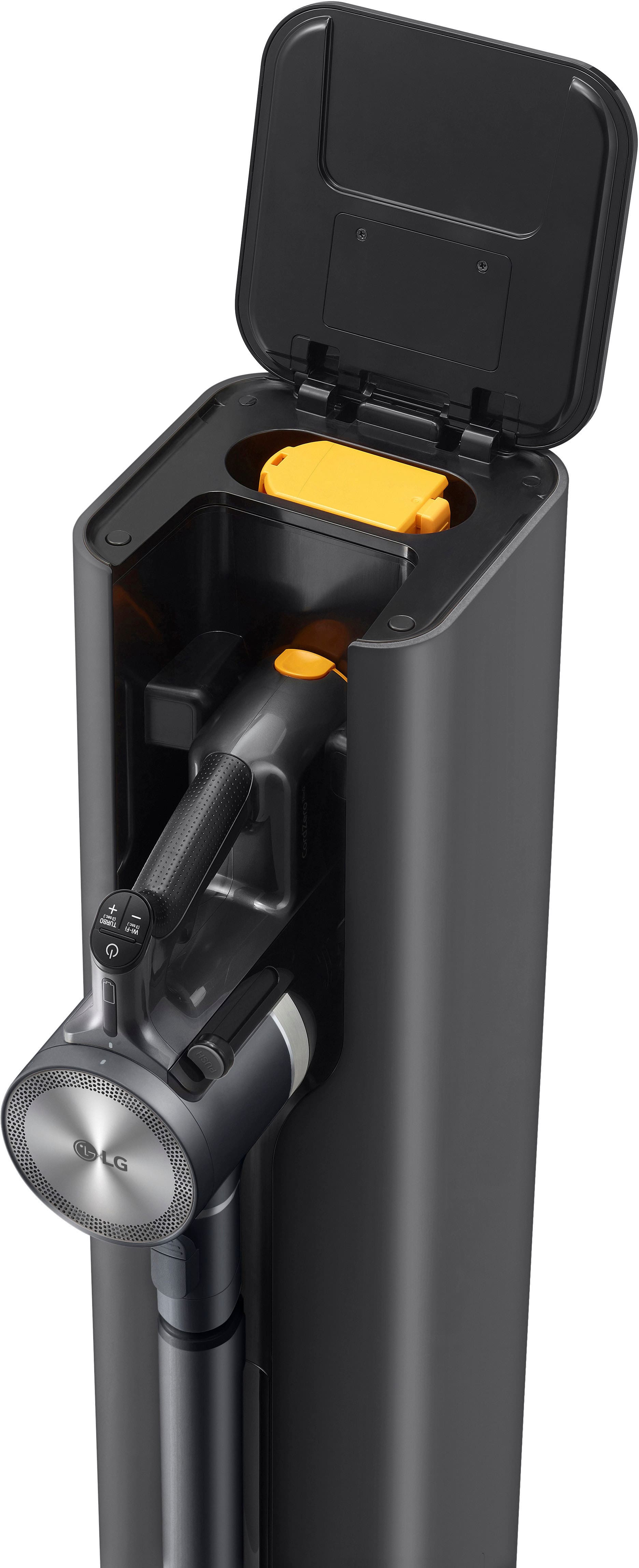 Alt View 12. LG - CordZero All-in-One Cordless Stick Vacuum with Auto Empty - Iron Grey.