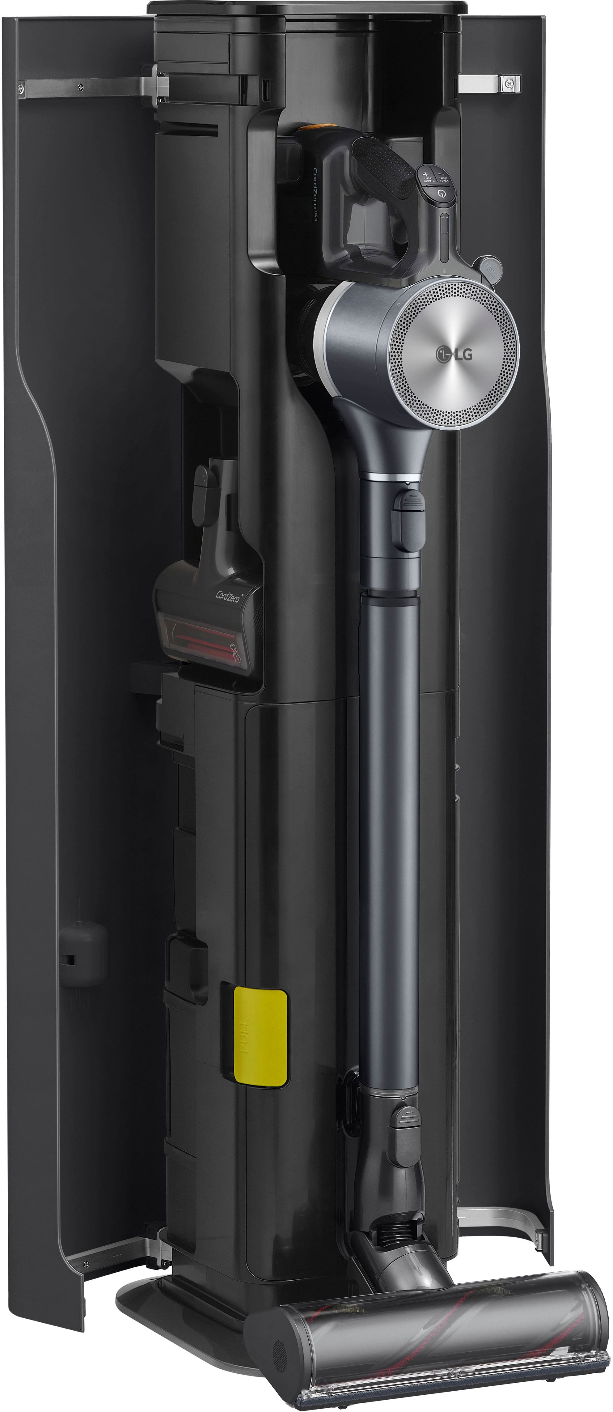 Alt View 16. LG - CordZero All-in-One Cordless Stick Vacuum with Auto Empty - Iron Grey.