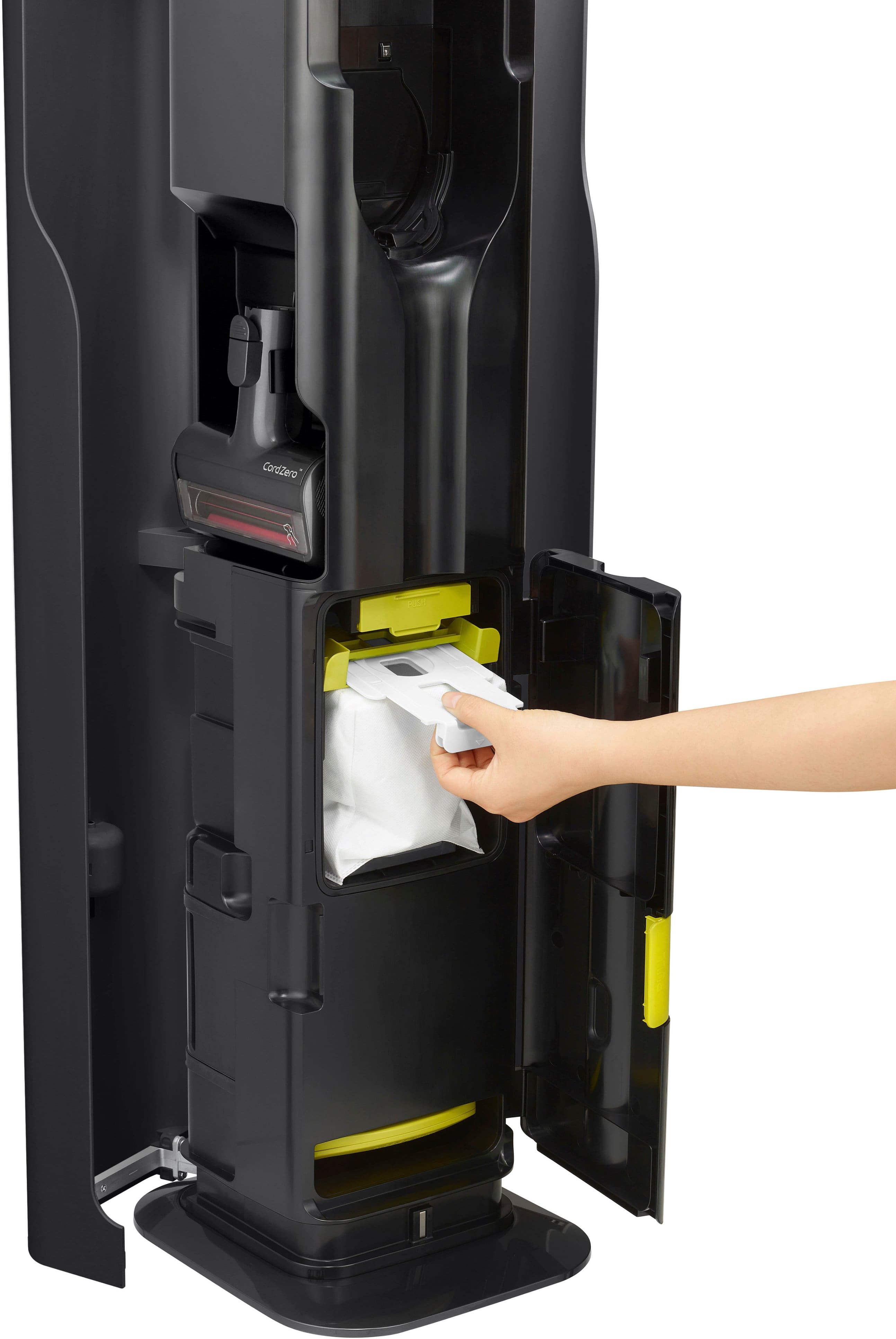 Alt View 19. LG - CordZero All-in-One Cordless Stick Vacuum with Auto Empty - Iron Grey.