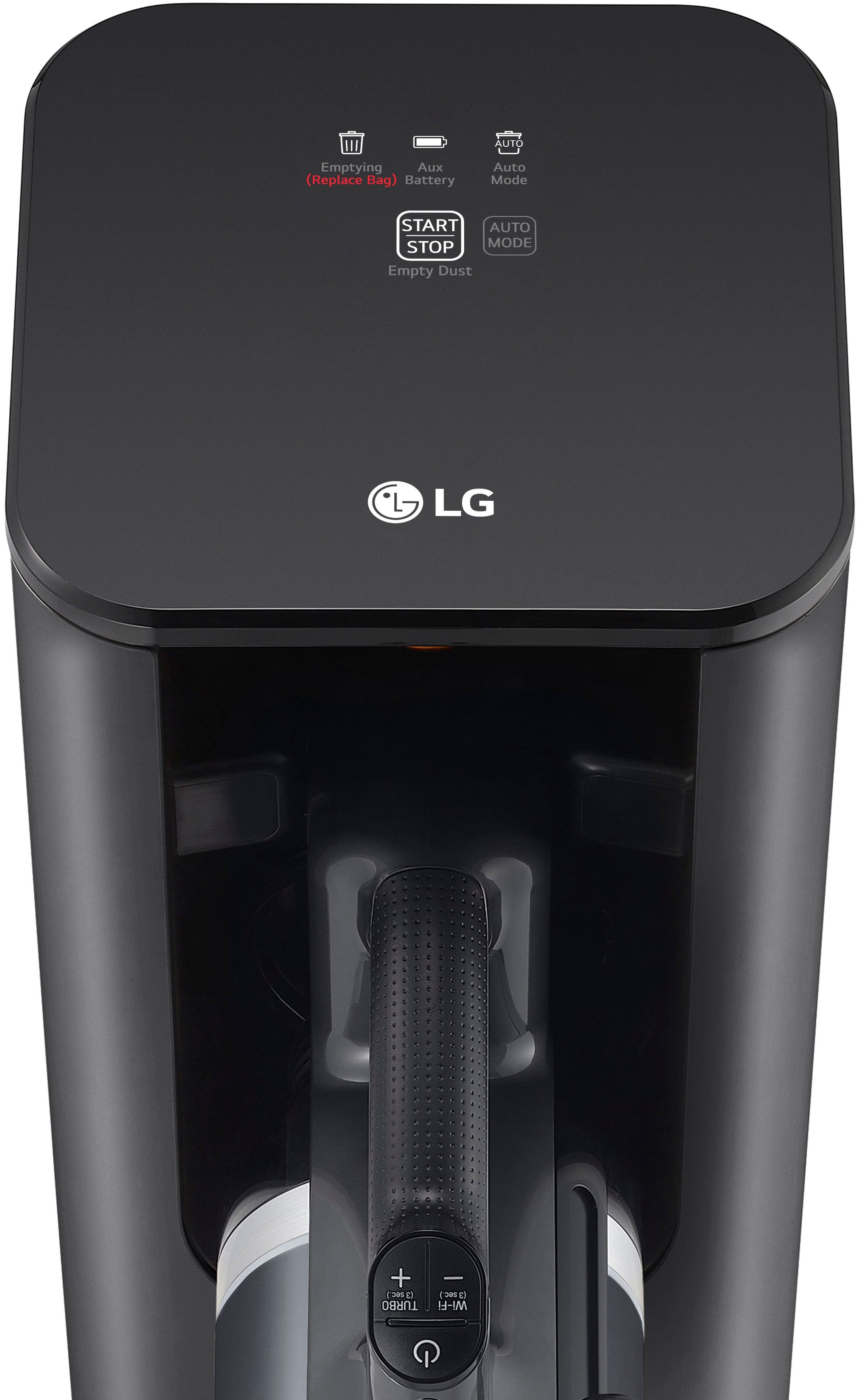 Alt View 24. LG - CordZero All-in-One Cordless Stick Vacuum with Auto Empty - Iron Grey.