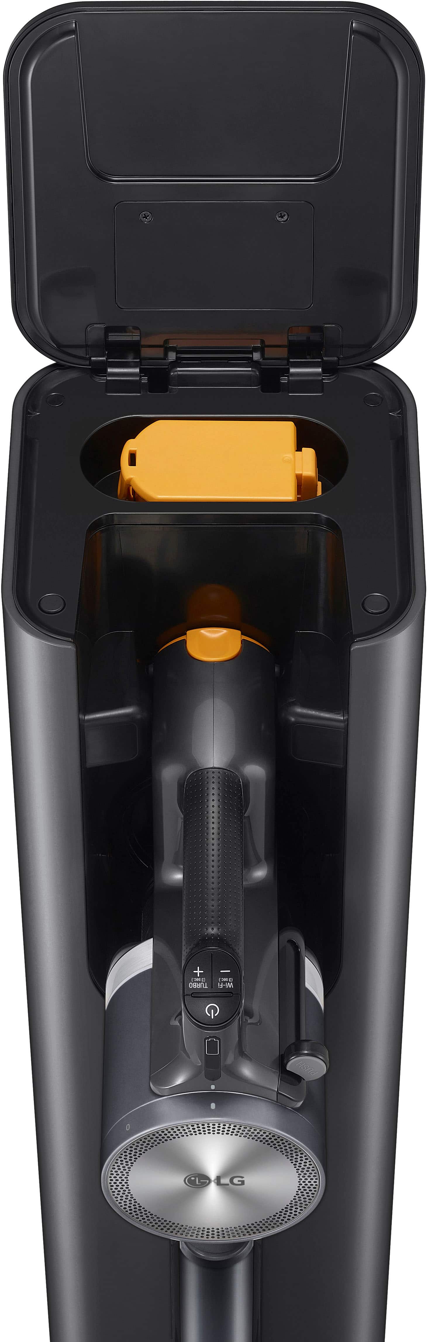 Alt View 25. LG - CordZero All-in-One Cordless Stick Vacuum with Auto Empty - Iron Grey.