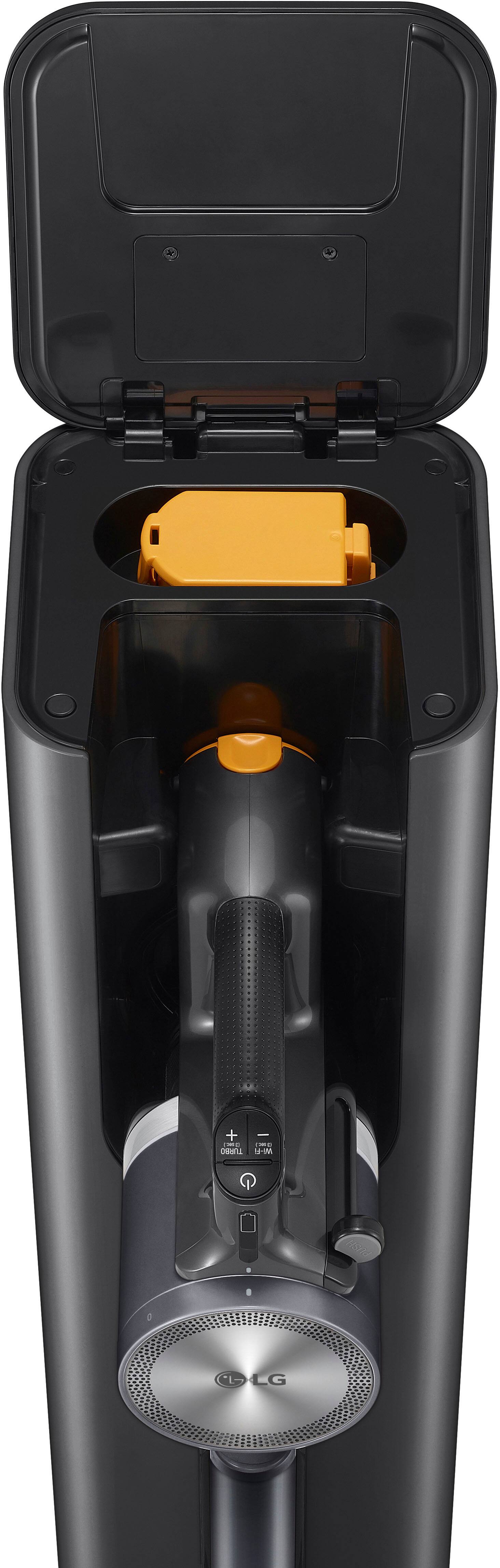 Alt View 25. LG - CordZero All-in-One Cordless Stick Vacuum with Auto Empty - Iron Grey.