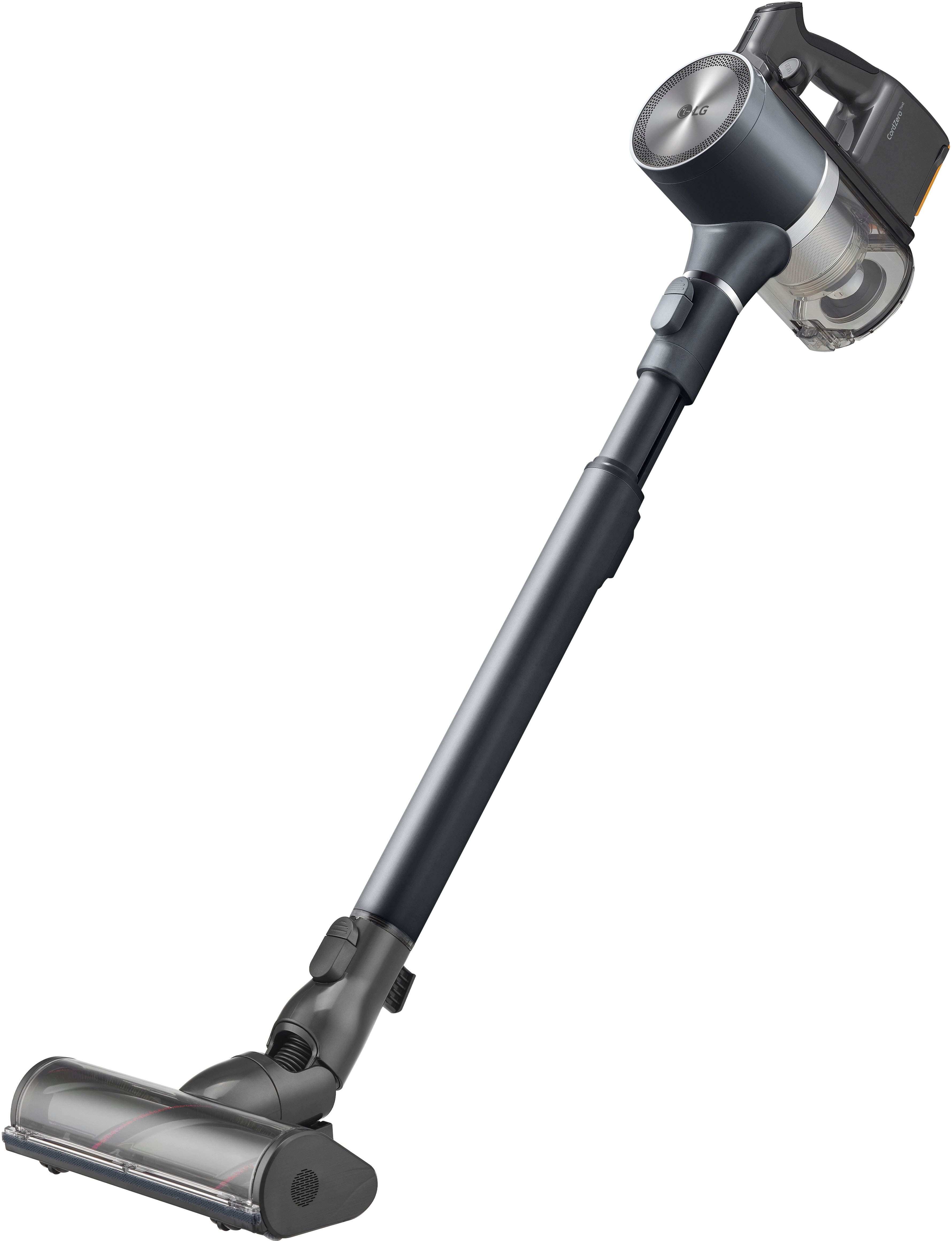 Alt View 27. LG - CordZero All-in-One Cordless Stick Vacuum with Auto Empty - Iron Grey.