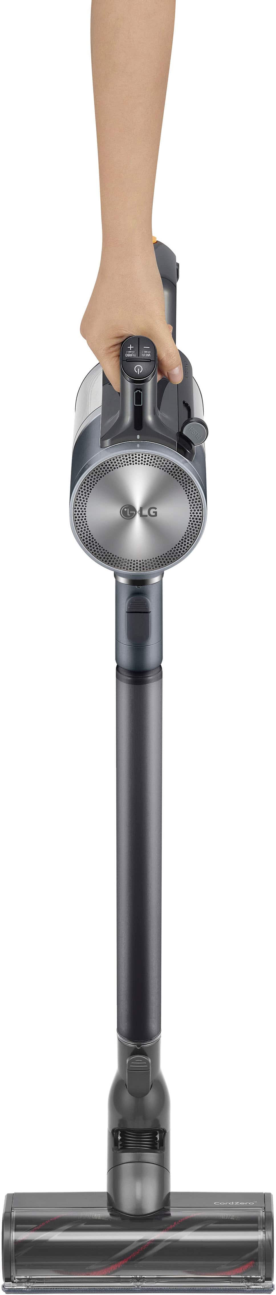 Alt View 29. LG - CordZero All-in-One Cordless Stick Vacuum with Auto Empty - Iron Grey.