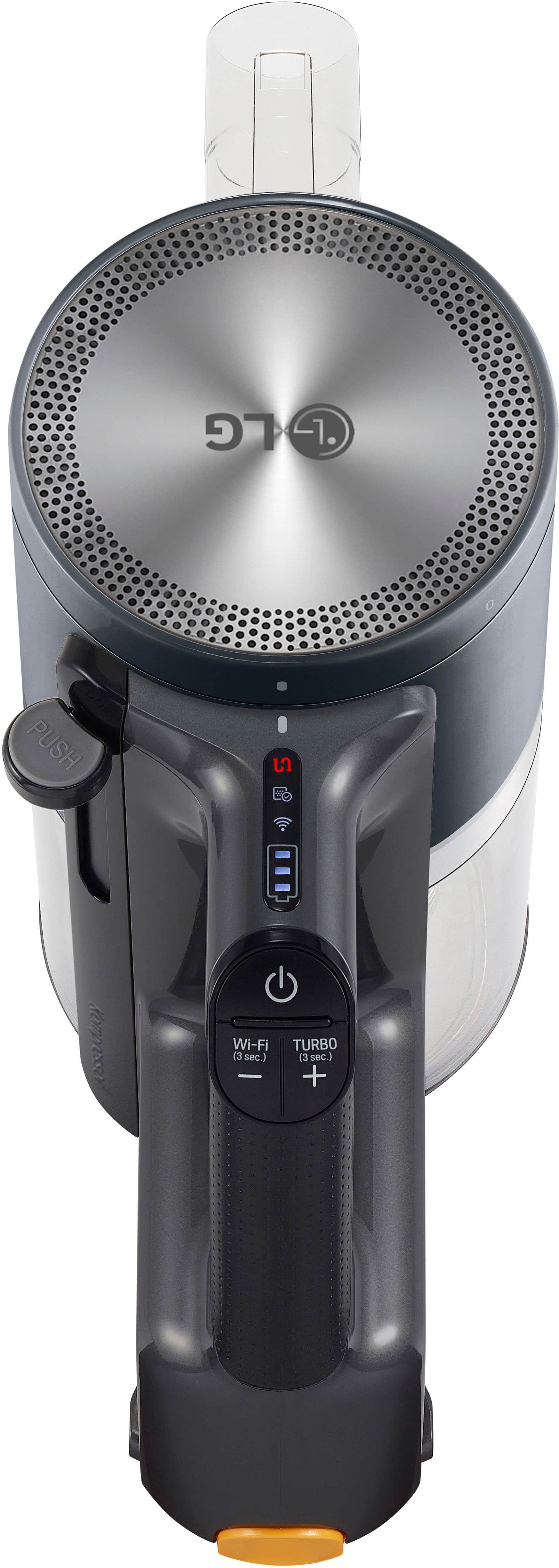 Alt View 32. LG - CordZero All-in-One Cordless Stick Vacuum with Auto Empty - Iron Grey.