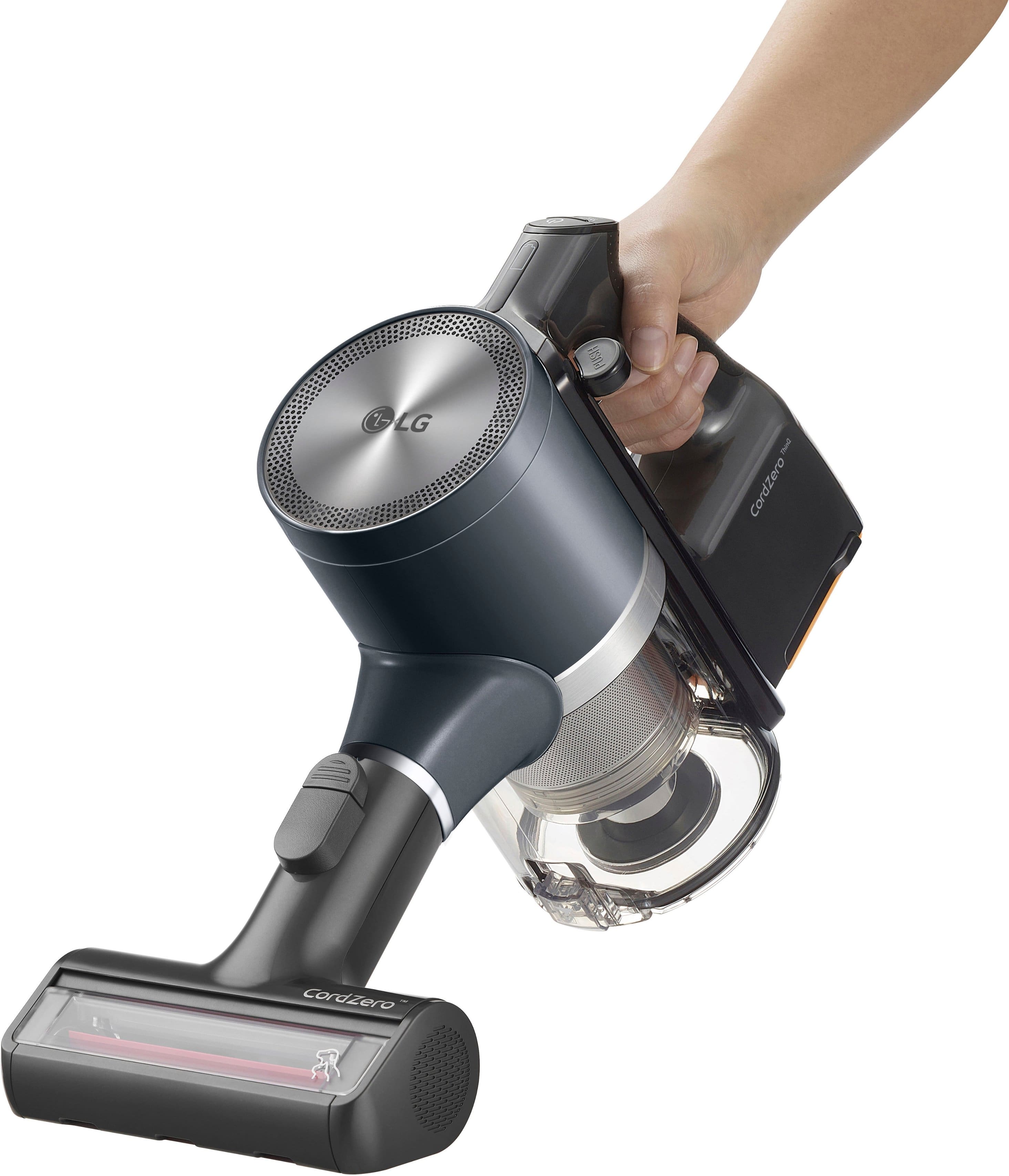 Alt View 34. LG - CordZero All-in-One Cordless Stick Vacuum with Auto Empty - Iron Grey.